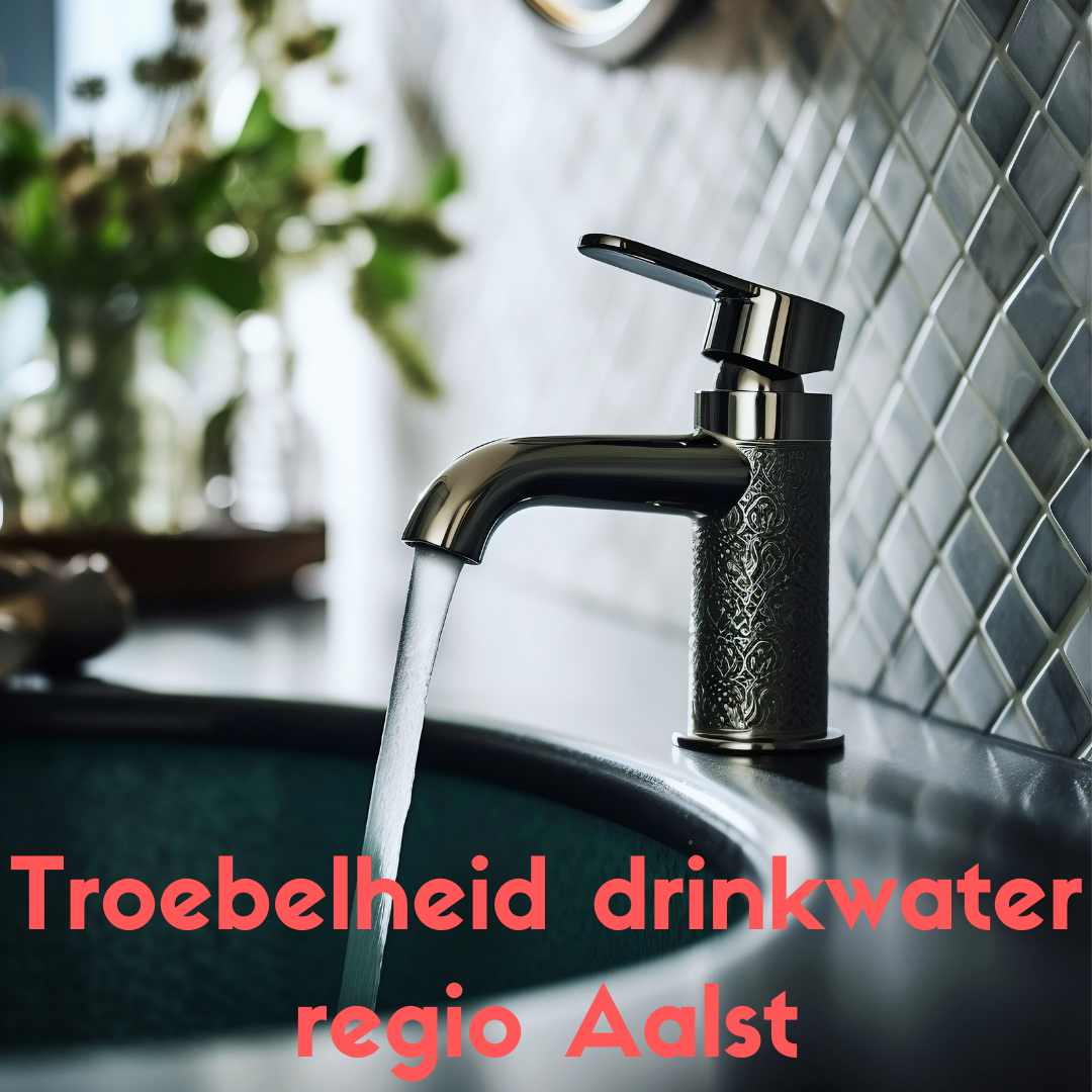 Troebelheid in het drinkwater regio Aalst